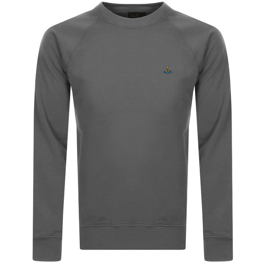Alternative Image for ProductVivienne Westwood Raglan Crew Sweatshirt Grey1